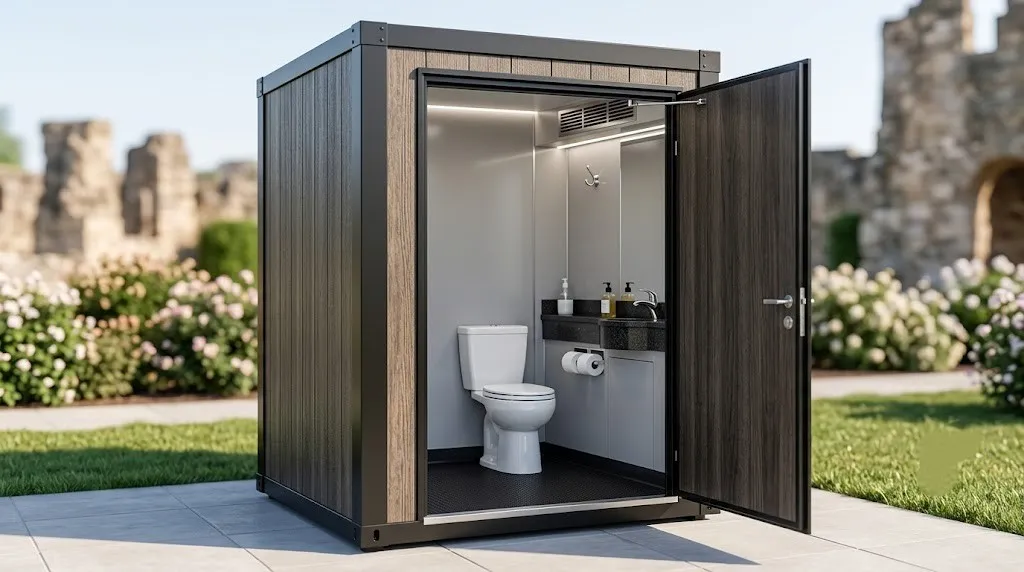 Deluxe Flushable Porta Potty in San Mateo, CA