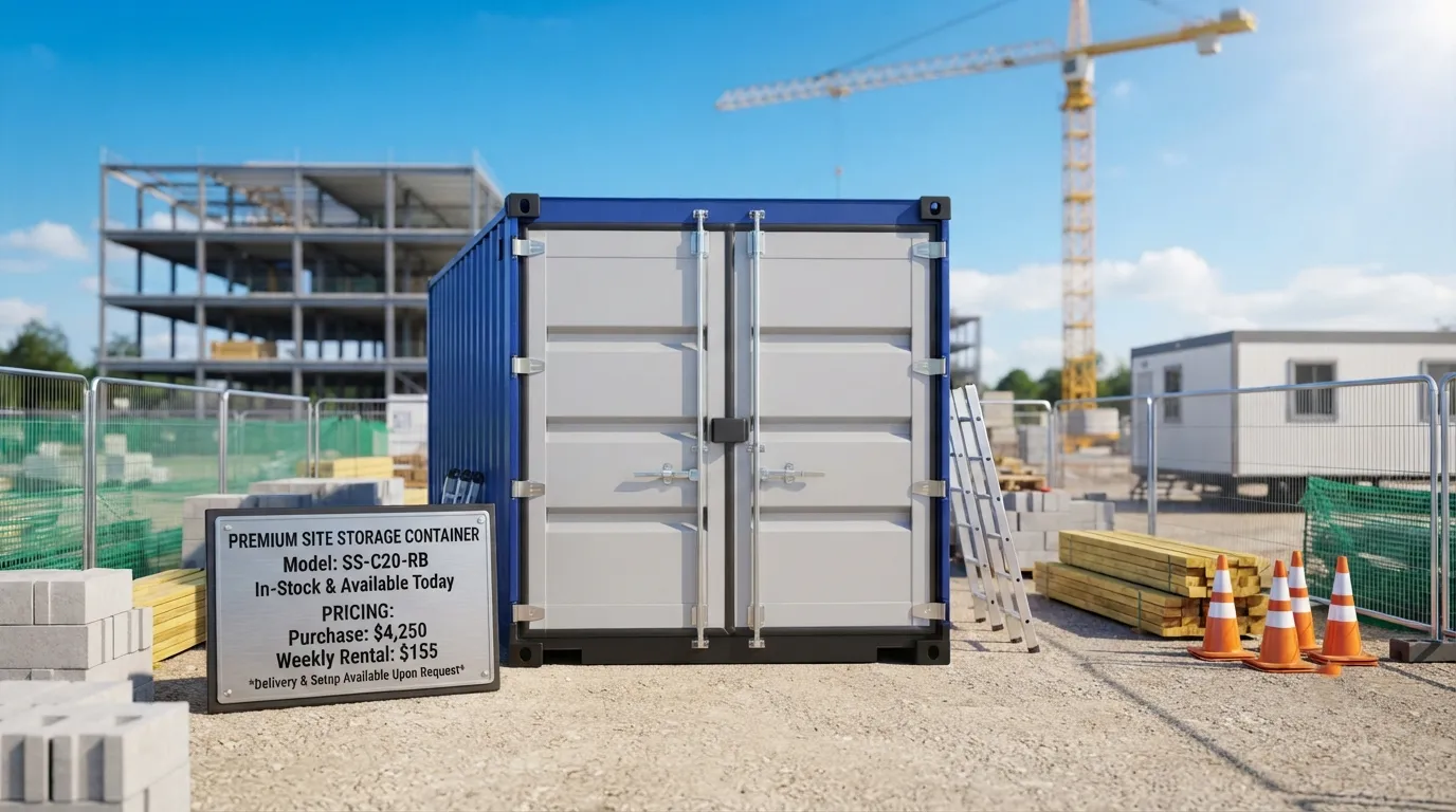 Storage Container Rental Cost in San Mateo, CA